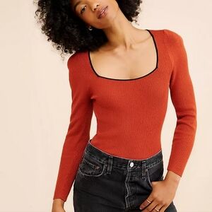 Maeve Square Neck SweaterGently Worn & Washed from the Nuuly Rental Program XL